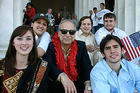 Photo: Professor Akbar Ahmed and his 
